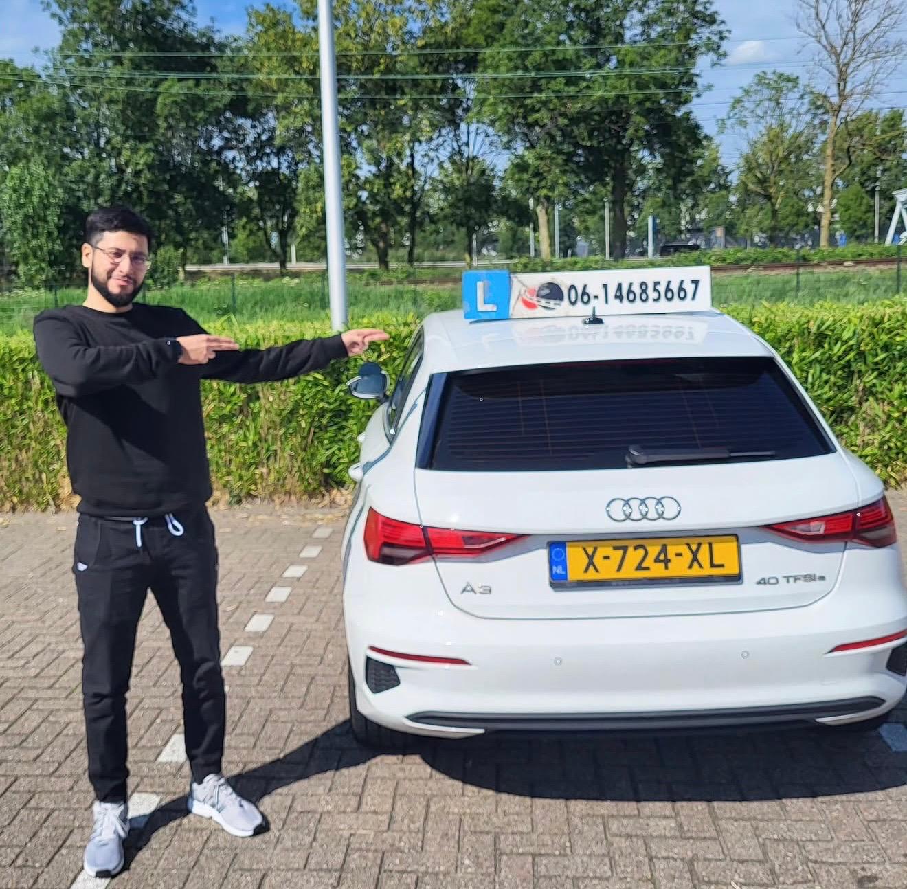 Geslaagde leerling 9 bij Auto Rijschool Shahab