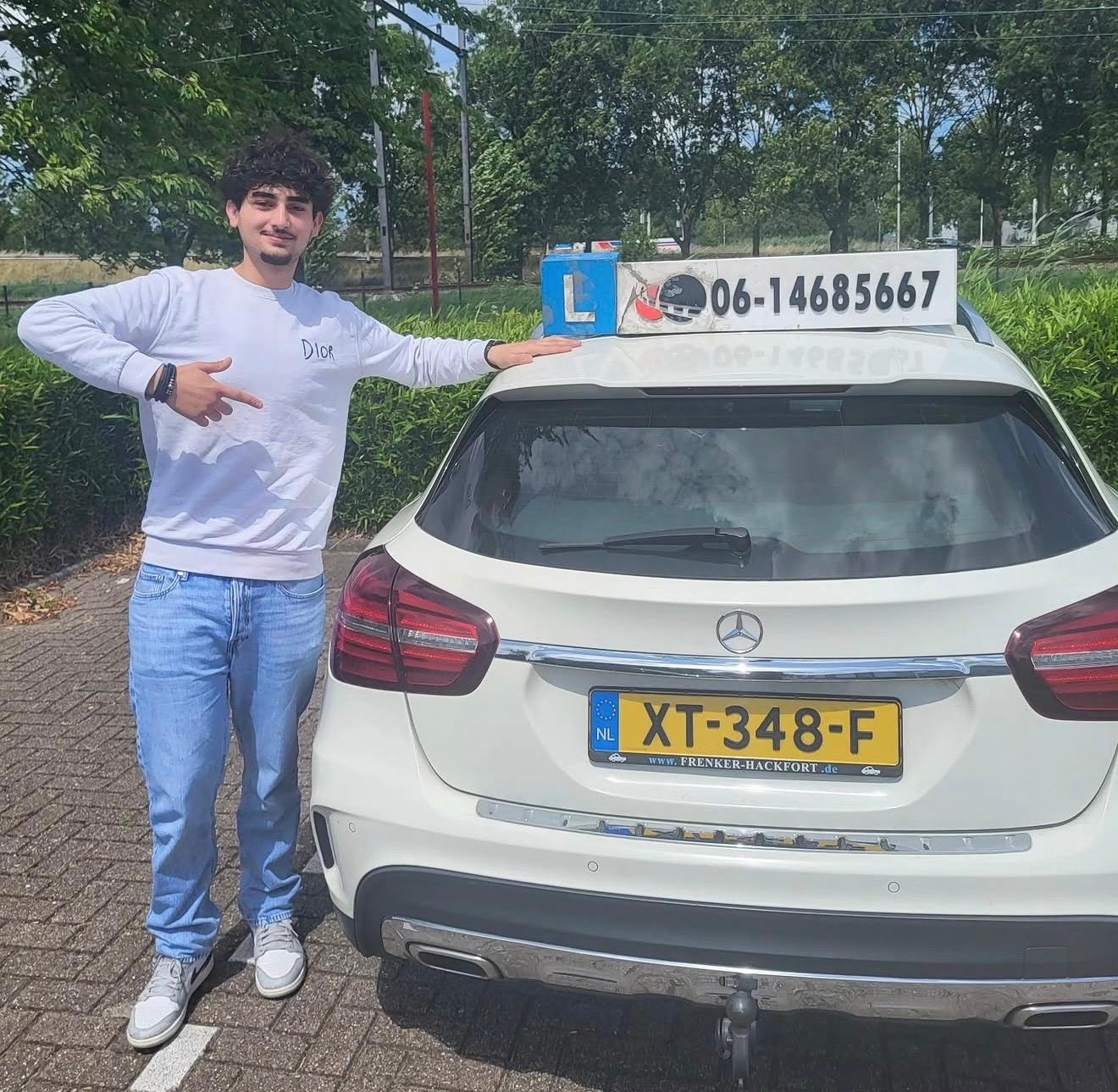 Geslaagde leerling 8 bij Auto Rijschool Shahab
