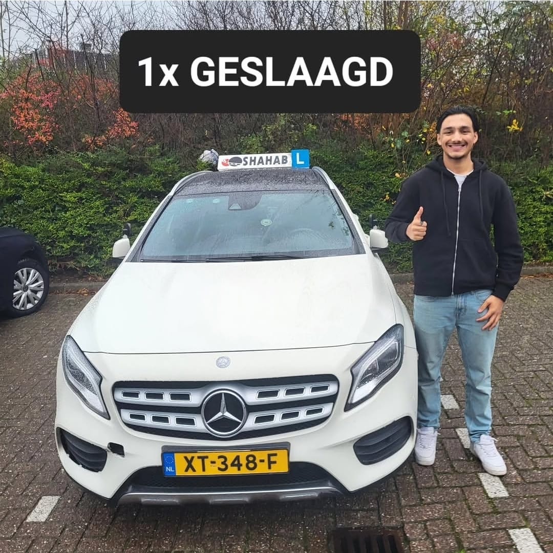 Geslaagde leerling 3 bij Auto Rijschool Shahab
