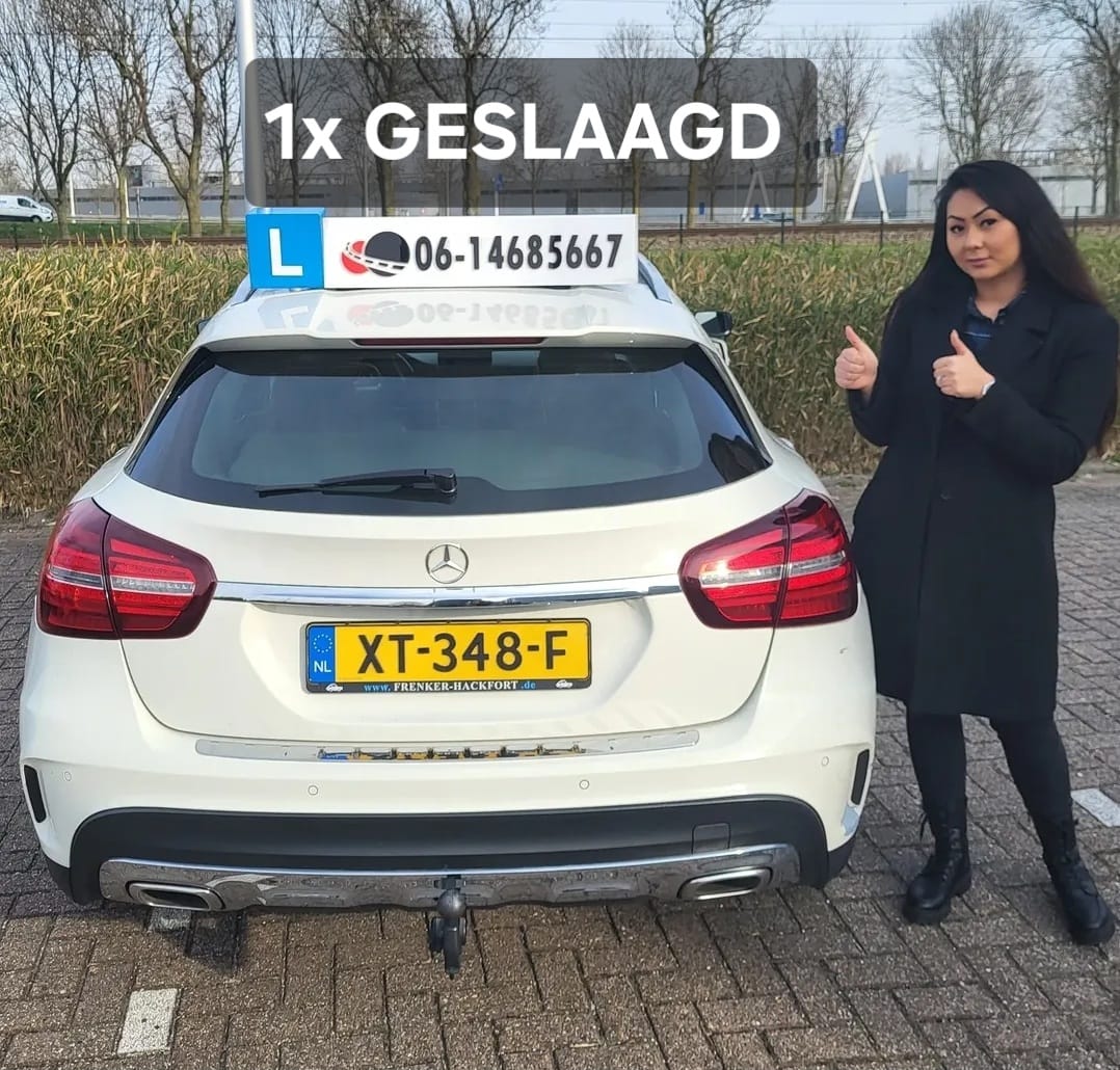 Geslaagde leerling 1 bij Auto Rijschool Shahab